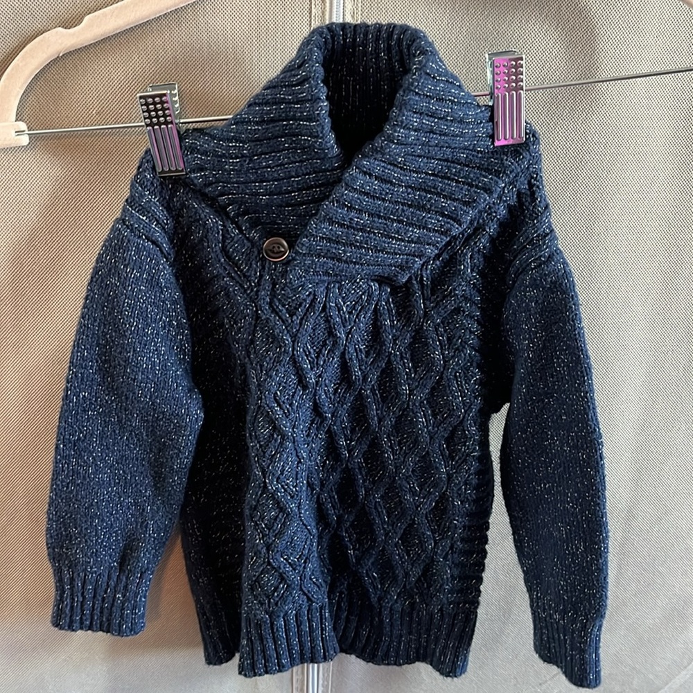 Cat & Jack Children’s 18 Mos, blue, Sweater